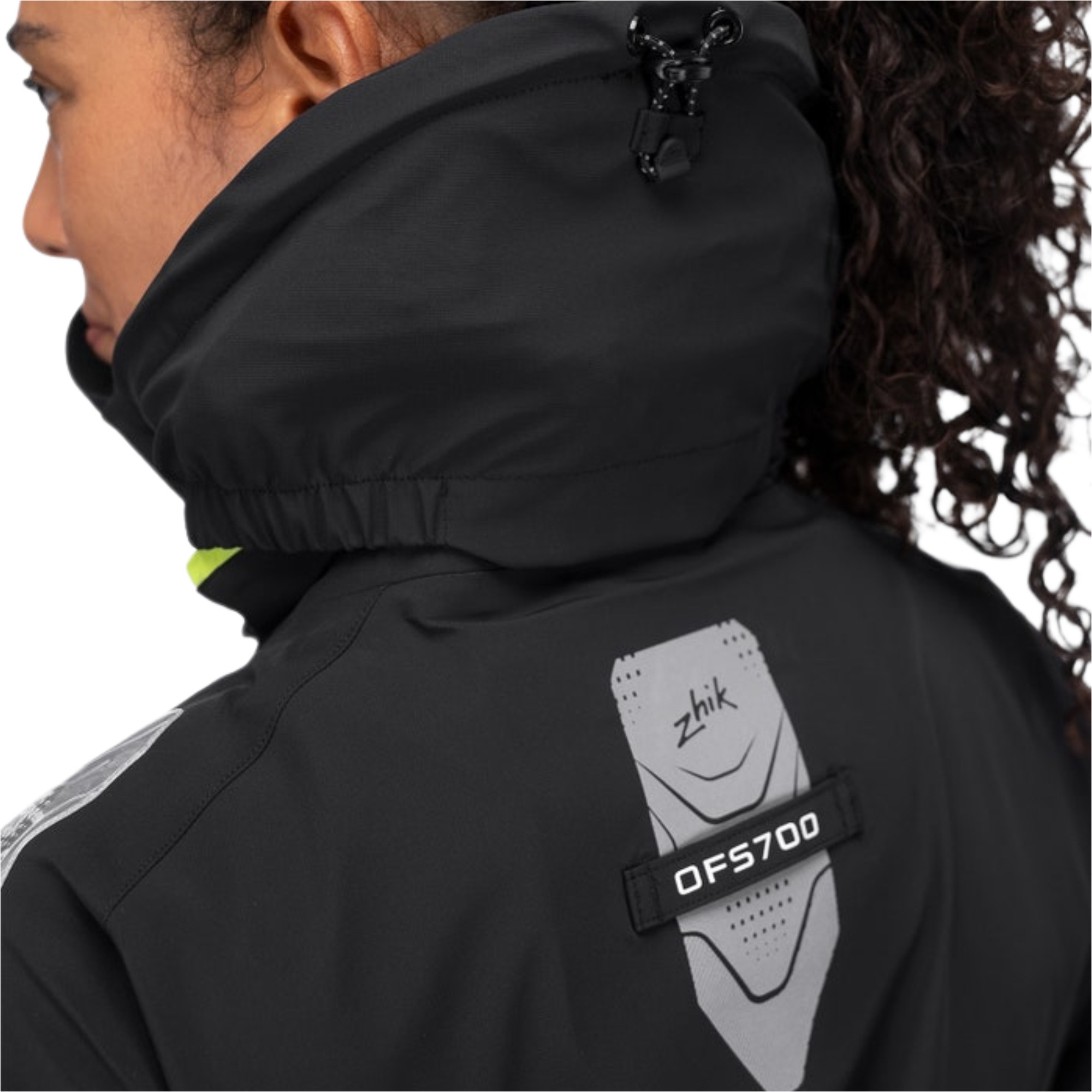 2026 Zhik Womens OFS700 Offshore Sailing Jacket JKT-0700-W-BLK - Black